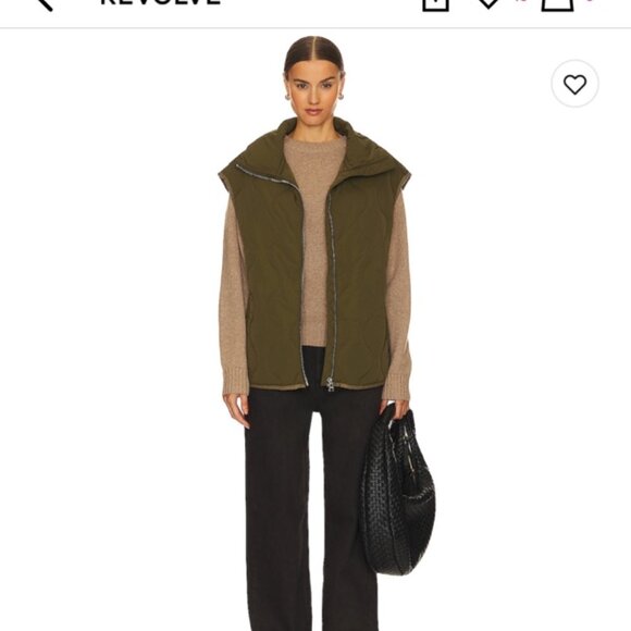 Revolve Jakke Gwen Quilted Vest - Picture 1 of 6